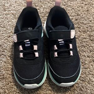 All in Motion Black and Pink Kids Sneakers